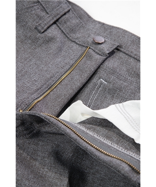 BEAMS(ビームス)の「Wrangler×BEAMS / 別注 Dress Jeans 9/10(チノパンツ・メンズ・グレー/ブラック・30/32/34)」の8枚目の写真