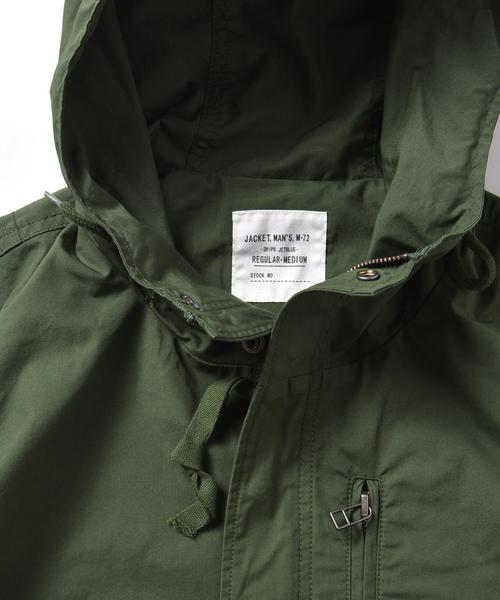 SHIPS JET BLUE（シップスジェットブルー）の「《2017SS先行予約》 SHIPS JET BLUE: ミリタリーフードショートブルゾン■（ブルゾン・メンズ・ネイビー/オリーブ・MEDIUM/LARGE/SMALL/X-LARGE）」の17枚目の写真