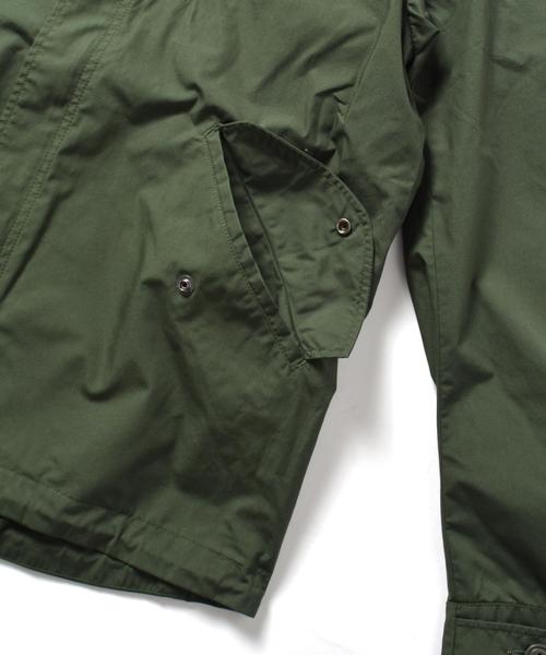 SHIPS JET BLUE（シップスジェットブルー）の「《2017SS先行予約》 SHIPS JET BLUE: ミリタリーフードショートブルゾン■（ブルゾン・メンズ・ネイビー/オリーブ・MEDIUM/LARGE/SMALL/X-LARGE）」の19枚目の写真