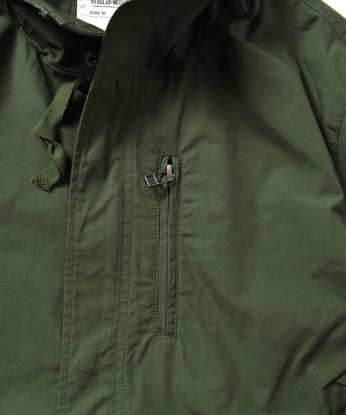 SHIPS JET BLUE（シップスジェットブルー）の「《2017SS先行予約》 SHIPS JET BLUE: ミリタリーフードショートブルゾン■（ブルゾン・メンズ・ネイビー/オリーブ・MEDIUM/LARGE/SMALL/X-LARGE）」の8枚目の写真
