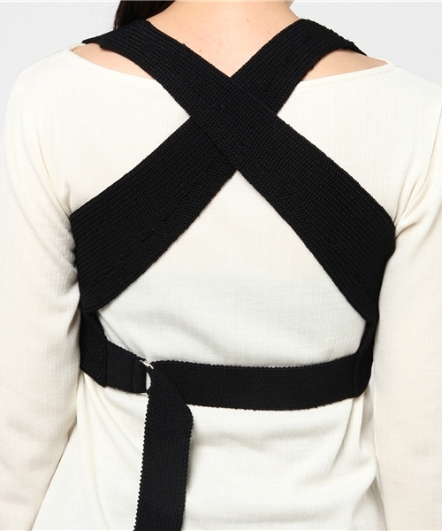 UNITED TOKYO(ユナイテッドトウキョウ)の「ニットブラTOP(ニット/セーター・レディース・ブラック/ブラウン/アイボリー・1)」の8枚目の写真