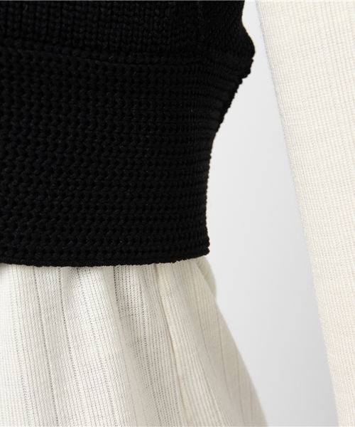 UNITED TOKYO(ユナイテッドトウキョウ)の「ニットブラTOP(ニット/セーター・レディース・ブラック/ブラウン/アイボリー・1)」の10枚目の写真