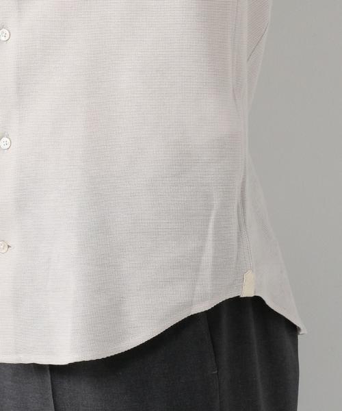 UNITED ARROWS（ユナイテッドアローズ）の「＜MEHM+(メム)＞ JERSEY SHIRT ◆（シャツ/ブラウス・メンズ・ホワイト/ネイビー/オフホワイト・MEDIUM/SMALL）」の14枚目の写真