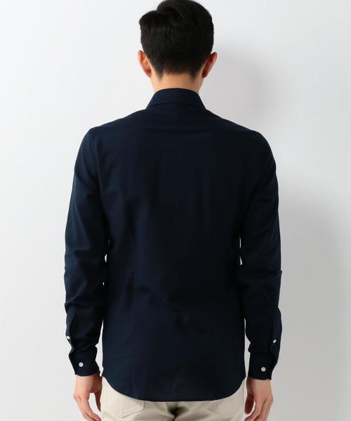 UNITED ARROWS（ユナイテッドアローズ）の「＜MEHM+(メム)＞ JERSEY SHIRT ◆（シャツ/ブラウス・メンズ・ホワイト/ネイビー/オフホワイト・MEDIUM/SMALL）」の10枚目の写真