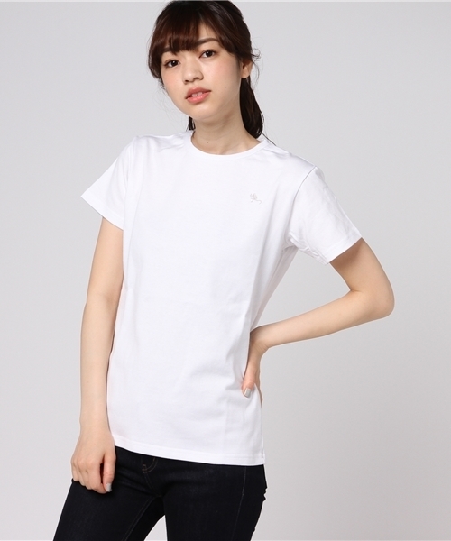 THE NORTH FACE(ザノースフェイス)の「ザ・ノース・フェイス ウィメンズカットソー/ ショートスリーブモンキーマジックティー(Tシャツ/カットソー・レディース・エメラルド/ホワイト/コバルトブルー/ネイビー/グレー・X-LARGE/SMALL/LARGE/MEDIUM)」の2枚目の写真