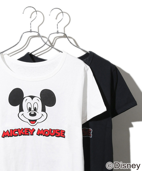 Disney ディズニー のファッション セール Tシャツ カットソー トップス Disney ディズニー のtシャツ カットソー Wego ミッキーマウス 別注tシャツ Mc17sm07 L001 をセール価格で購入できます Wego Wego ミッキーマウス 別注tシャツ Tシャツ