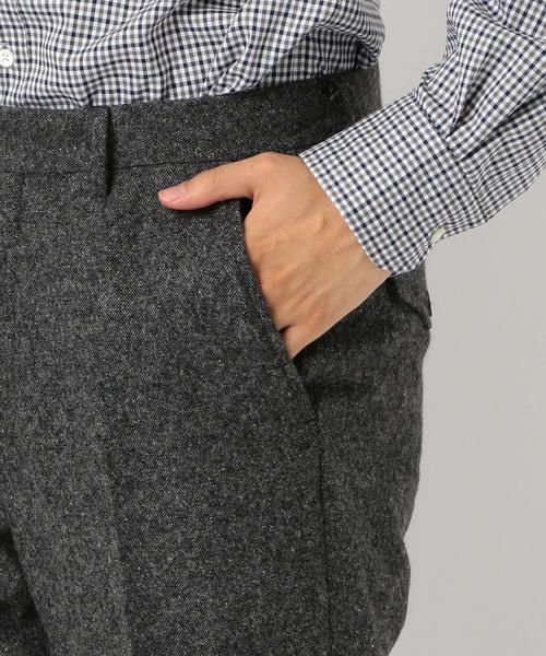 green label relaxing(グリーンレーベルリラクシング)の「NM ストレッチホームスパン ノープリーツ パンツ ◆(その他パンツ・メンズ・グレー/ダークブラウン/ネイビー・XX-LARGE/X-LARGE/LARGE/MEDIUM/X-SMALL/SMALL)」の14枚目の写真