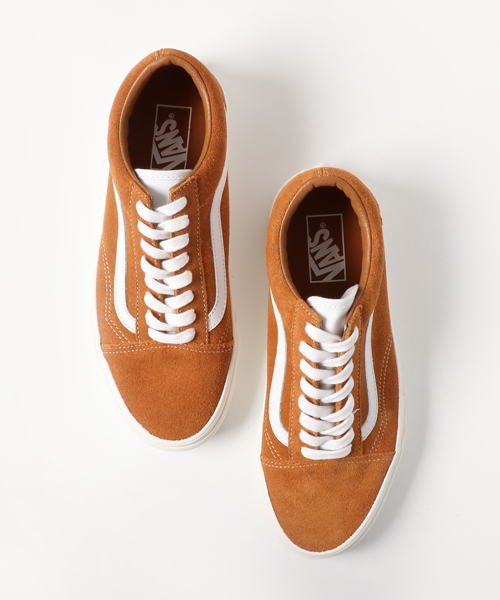VANS(バンズ)の「VANS OLDSKOOL RETRO(スニーカー・メンズ・チャコールグレー/レンガ・41/42/43)」の4枚目の写真