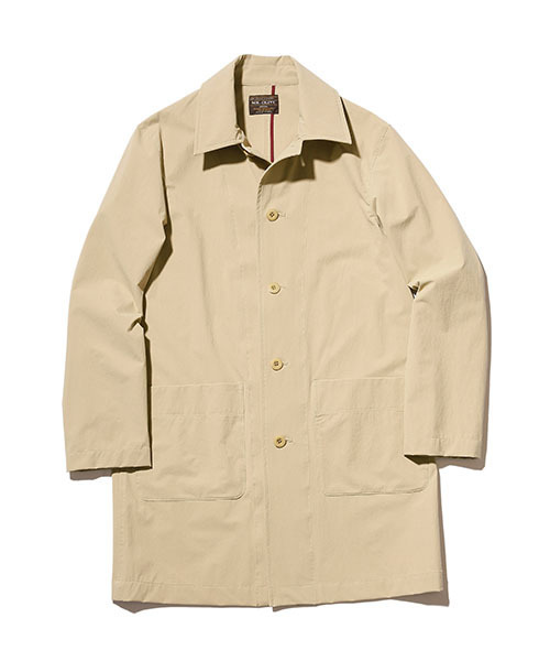 MR.OLIVE(ミスターオリーブ)の「COOL TOUCH 4WAY STRETCH NYLON / SHOP COAT(ステンカラーコート・メンズ・ベージュ/オリーブ/ブラック・LARGE/MEDIUM/SMALL)」の11枚目の写真