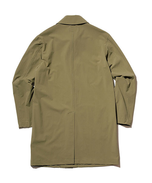 MR.OLIVE(ミスターオリーブ)の「COOL TOUCH 4WAY STRETCH NYLON / SHOP COAT(ステンカラーコート・メンズ・ベージュ/オリーブ/ブラック・LARGE/MEDIUM/SMALL)」の15枚目の写真