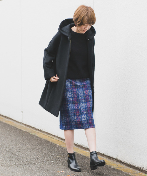 RIVE DROITE（リヴドロワ）の「FOX混片畦クルーネックプルオーバー（ニット/セーター・レディース・ベージュ/ライトグレー/ブラック/ピンク/イエロー・FREE）」の21枚目の写真