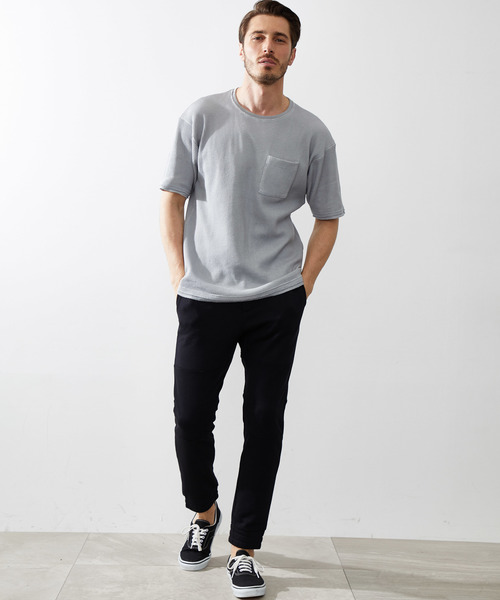 AKM（エイケイエム）の「【AKM Contemporary】スウェットテーパードジョガー（その他パンツ・メンズ・グレー/ブラック・LARGE/MEDIUM/SMALL）」の8枚目の写真
