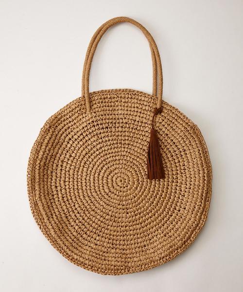 STUDIOUS SELECT（ステュディオスセレクト）の「【SMIRNASLI】ビッグペーパーサークルバッグ　Big Paper Circle Bag 011212799（トートバッグ・レディース・ベージュ/ライトベージュ・FREE）」の2枚目の写真