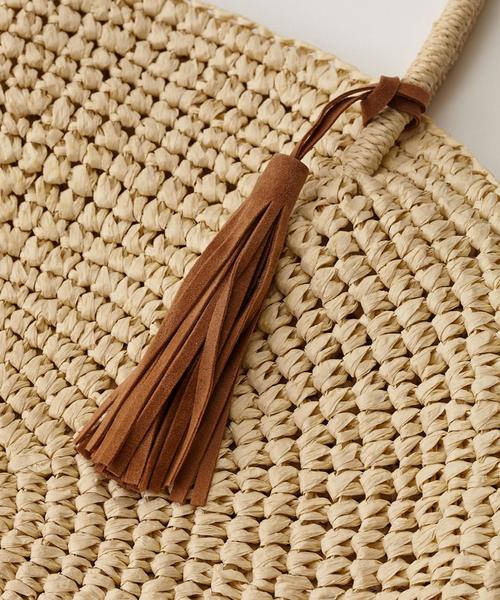 STUDIOUS SELECT（ステュディオスセレクト）の「【SMIRNASLI】ビッグペーパーサークルバッグ　Big Paper Circle Bag 011212799（トートバッグ・レディース・ベージュ/ライトベージュ・FREE）」の6枚目の写真