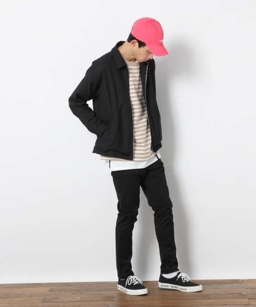 RAGEBLUE(レイジブルー)の「ボーダードロップロンT /783912(Tシャツ/カットソー・メンズ・ブラック/ベージュ/ブルー系その他/イエロー・LARGE/MEDIUM/SMALL)」の6枚目の写真