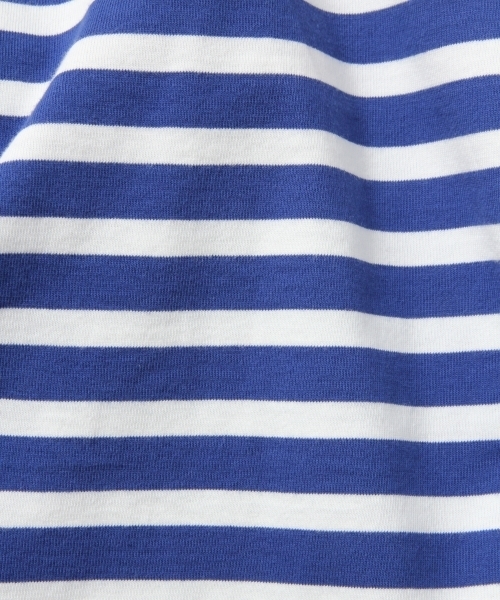 RAGEBLUE(レイジブルー)の「ボーダードロップロンT /783912(Tシャツ/カットソー・メンズ・ブラック/ベージュ/ブルー系その他/イエロー・LARGE/MEDIUM/SMALL)」の13枚目の写真