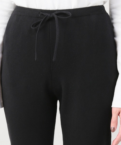 plageリブニットパンツ plage（プラージュ）の「ソフトリブ ニットパンツ◇（その他