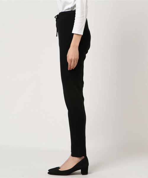 plageリブニットパンツ jazz linen rib パンツ（その他パンツ）｜Plage（プラージュ）の