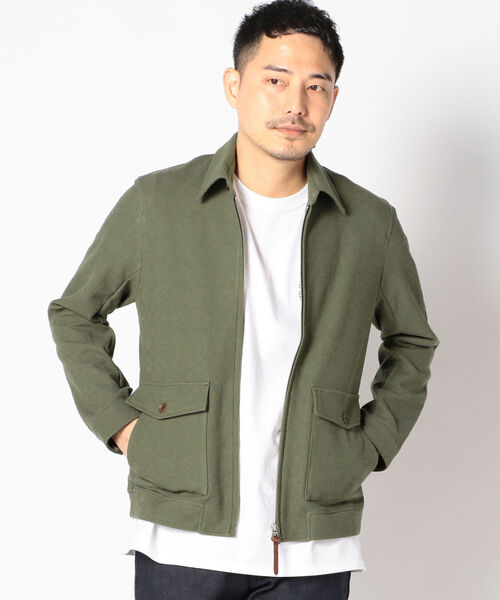 SHIPS(シップス)の「SC: ラッチパイル ブルゾン(カーディガン/ボレロ・メンズ・チャコールグレー/ネイビー/オリーブ・LARGE/MEDIUM/SMALL/X-LARGE)」の3枚目の写真