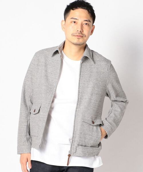 SHIPS(シップス)の「SC: ラッチパイル ブルゾン(カーディガン/ボレロ・メンズ・チャコールグレー/ネイビー/オリーブ・LARGE/MEDIUM/SMALL/X-LARGE)」の2枚目の写真