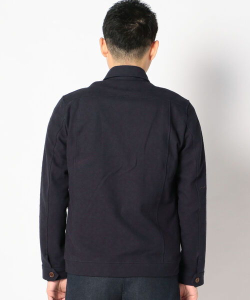 SHIPS(シップス)の「SC: ラッチパイル ブルゾン(カーディガン/ボレロ・メンズ・チャコールグレー/ネイビー/オリーブ・LARGE/MEDIUM/SMALL/X-LARGE)」の5枚目の写真