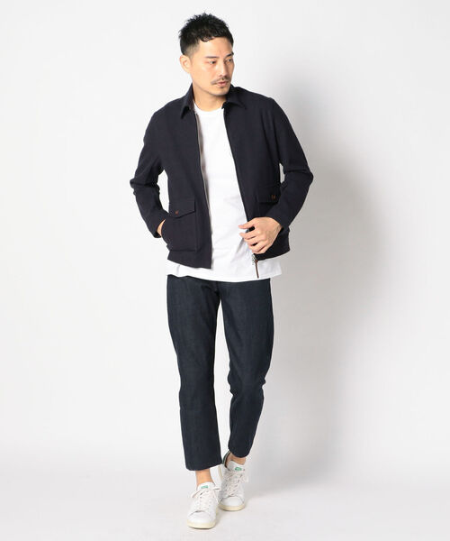 SHIPS(シップス)の「SC: ラッチパイル ブルゾン(カーディガン/ボレロ・メンズ・チャコールグレー/ネイビー/オリーブ・LARGE/MEDIUM/SMALL/X-LARGE)」の6枚目の写真