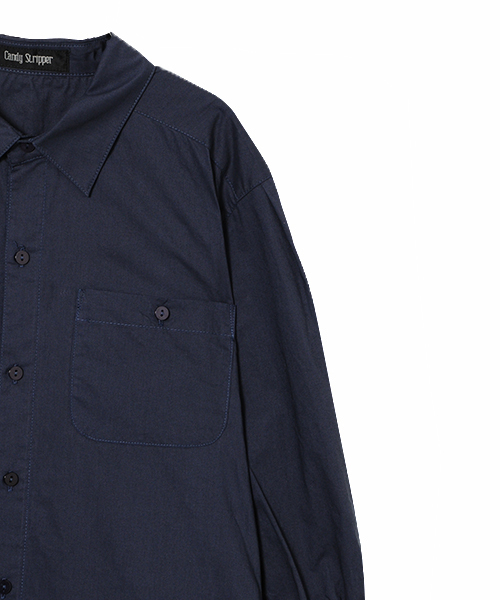 Candy Stripper(キャンディストリッパー)の「UNFOLD SHIRT ワンピース(ワンピース・レディース・ブラック/ネイビー/オフホワイト・1/2)」の6枚目の写真