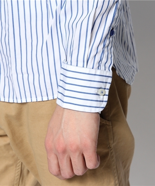 TOMMY HILFIGER（トミーヒルフィガー）の「REV REGINALD STRIPE SHIRT - CUSTOM FIT（シャツ/ブラウス・メンズ・ブルー/レッド・SMALL/MEDIUM/LARGE/X-LARGE/XX-LARGE）」の6枚目の写真