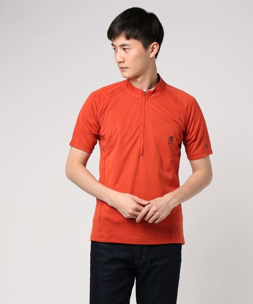 Champion(チャンピオン)の「【Champion/チャンピオン】メンズ CPFU(チャンピオン フィジカルフィットネスユニフォーム) Tシャツ(Tシャツ/カットソー・メンズ・ダークブルー/レッド系その他6/サンドベージュ/オリーブ・X-LARGE/LARGE/MEDIUM)」の4枚目の写真