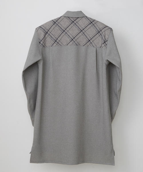 SToL（ストル）の「ms3486-Long Shirt シャツ（シャツ/ブラウス・メンズ・グレー/ネイビー/ブラック・S/L/M）」の17枚目の写真