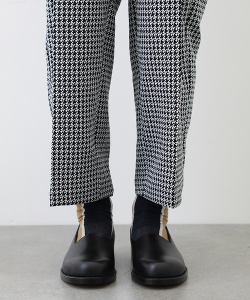 PADRONE(パドローネ)の「STUDIOUS別注 SLIP ON SHOES / PU8587-2202(スリッポン・メンズ・ブラック/ダークブラウン・41/43/40/42)」の12枚目の写真