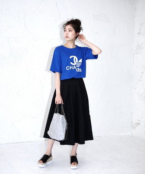 DONOBAN（ドノバン）の「CHADAS Tee [W-E]（Tシャツ/カットソー・レディース・ホワイト/ブラック/ブルー・M）」の11枚目の写真