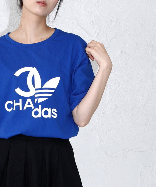DONOBAN（ドノバン）の「CHADAS Tee [W-E]（Tシャツ/カットソー・レディース・ホワイト/ブラック/ブルー・M）」の12枚目の写真