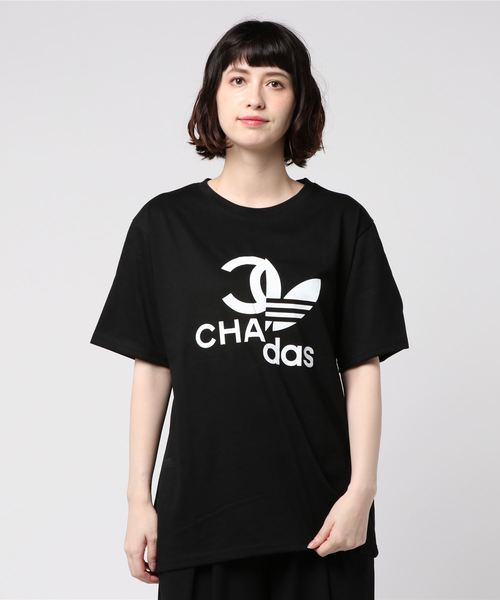 DONOBAN（ドノバン）の「CHADAS Tee [W-E]（Tシャツ/カットソー・レディース・ホワイト/ブラック/ブルー・M）」の2枚目の写真