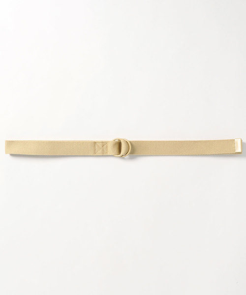 LOWRYS FARM（ローリーズファーム）の「ダブルリングベルト　801913（ベルト・レディース・ブラック/その他/その他1/ブラウン/オフホワイト/アイボリー/ブラック系その他/チャコールグレー/キャメル・FREE）」の7枚目の写真