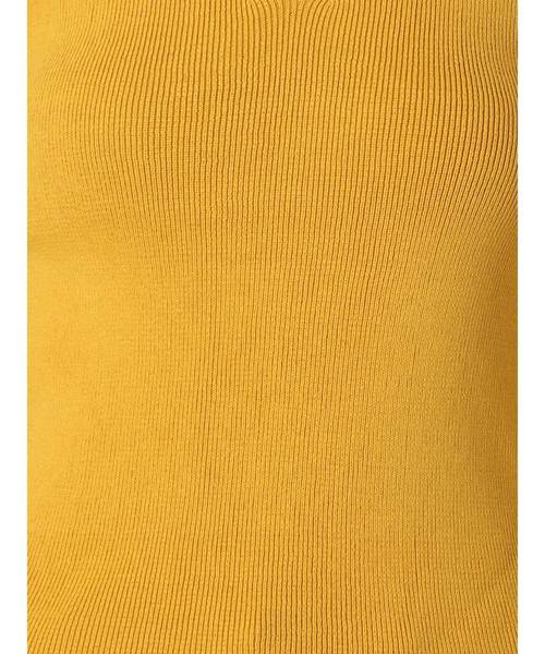 EMODA（エモダ）の「フィットVニットタンクトップ（タンクトップ・レディース・ホワイト/ブラック/その他/マスタード・FREE）」の12枚目の写真