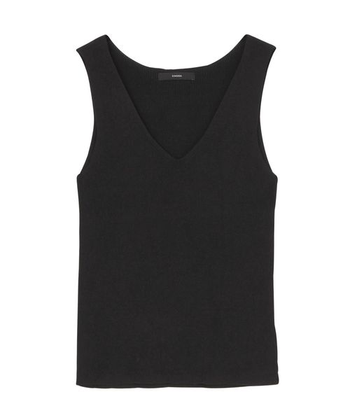 EMODA（エモダ）の「フィットVニットタンクトップ（タンクトップ・レディース・ホワイト/ブラック/その他/マスタード・FREE）」の21枚目の写真