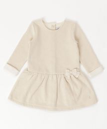 PETIT BATEAU | ラメスウェットワンピース(ワンピース)