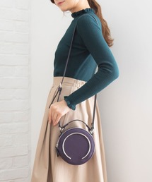 夢展望 | (バッグ)　Ｗファスナーラウンド２ＷＡＹショルダーバッグ(ショルダーバッグ)