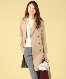 Demi-Luxe BEAMS | Demi-Luxe BEAMS / ラグランスリーブ トレンチコート(トレンチコート)