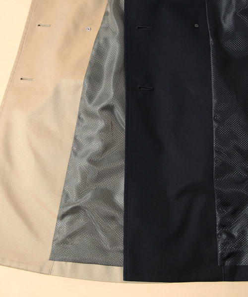 Demi-Luxe BEAMS（デミルクス ビームス）の「Demi-Luxe BEAMS / ラグランスリーブ トレンチコート（トレンチコート・レディース・ベージュ/ネイビー・36/38）」の10枚目の写真