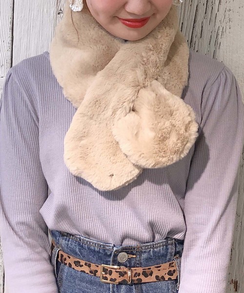 one after another NICE CLAUP（ワンアフターアナザーナイスクラップ）の「ファーティペット（ストール/ショール