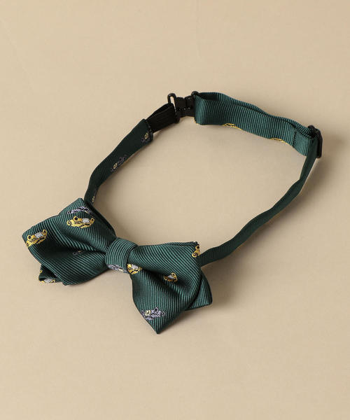 green label relaxing（グリーンレーベルリラクシング）の「GLR ボウタイ/クルマ（蝶ネクタイ・キッズ・レッド/ダークグリーン・FREE）」の3枚目の写真