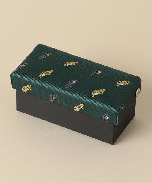 green label relaxing（グリーンレーベルリラクシング）の「GLR ボウタイ/クルマ（蝶ネクタイ・キッズ・レッド/ダークグリーン・FREE）」の7枚目の写真