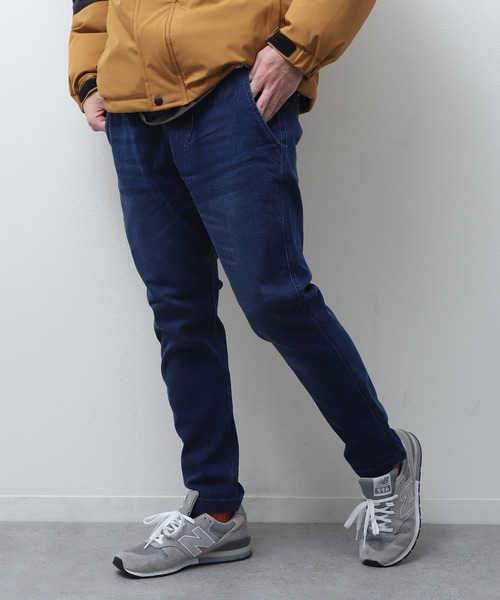 GERRY（ジェリー）の「【GERRY】 ストレッチ デニム ＆ チノ クライミング スキニーパンツ（デニムパンツ・メンズ・ブラック/ネイビー/ベージュ/ブルー/サックスブルー/カーキ/アイボリー/ブラック系・SMALL/MEDIUM/LARGE/X-LARGE）」の8枚目の写真