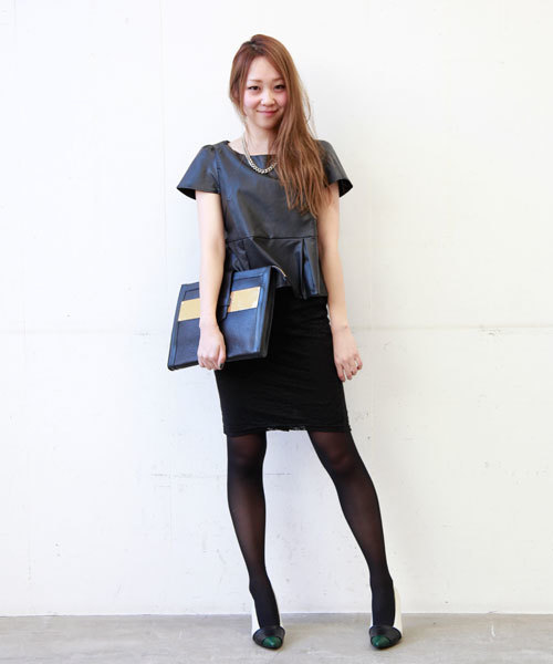 MIDWEST（ミッドウエスト）の「SOPHIE  HULME 『NEW TAB DOCUMENT BAG』（クラッチバッグ・レディース・ネイビー・FREE）」の14枚目の写真