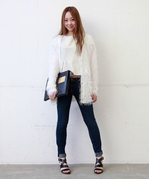 MIDWEST（ミッドウエスト）の「SOPHIE  HULME 『NEW TAB DOCUMENT BAG』（クラッチバッグ・レディース・ネイビー・FREE）」の11枚目の写真