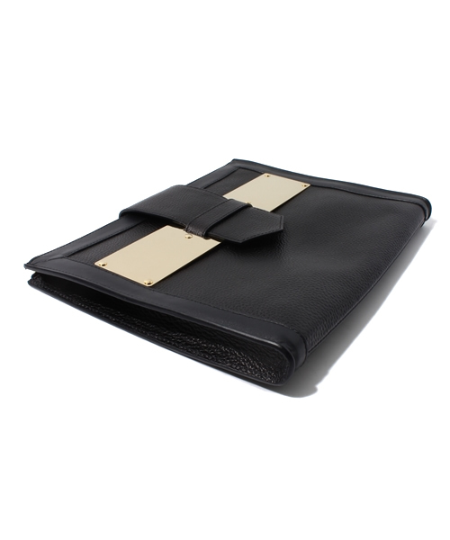 MIDWEST（ミッドウエスト）の「SOPHIE  HULME 『NEW TAB DOCUMENT BAG』（クラッチバッグ・レディース・ネイビー・FREE）」の3枚目の写真