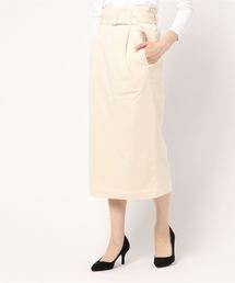 LOWRYS FARM | ベルトツキカラータイトスカート　825541(スカート)