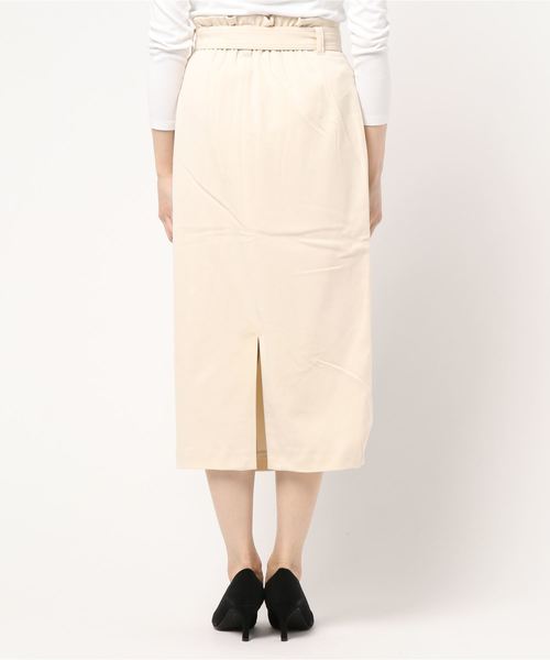 LOWRYS FARM（ローリーズファーム）の「ベルトツキカラータイトスカート　825541（スカート・レディース・ブラック/ベージュ/アイボリー/ミント/ベージュ系その他・MEDIUM/LARGE）」の7枚目の写真